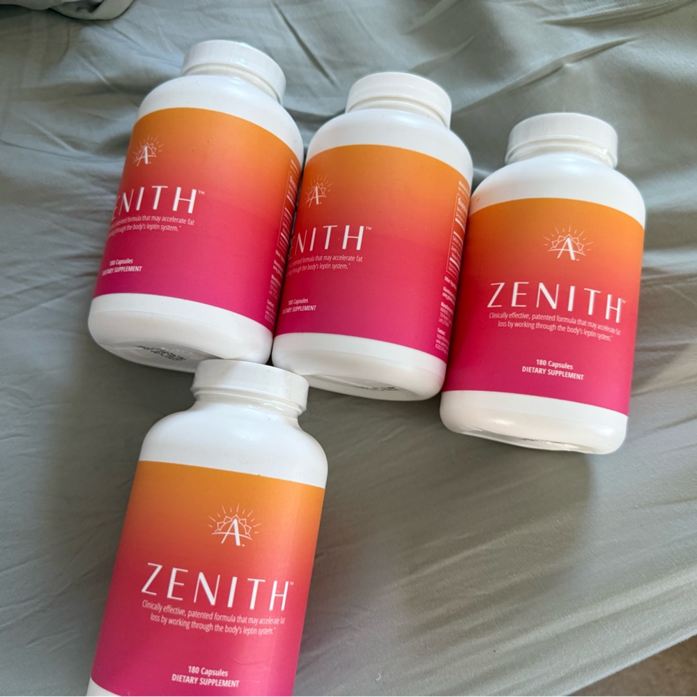 Zenith Vibrant Pink and Orange Bottles